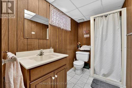 Basement Bath and Shower - 13 Chestnut Street, Pelham (Fonthill), ON - Indoor Photo Showing Bathroom