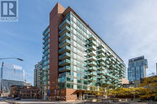 1204 - 333 Adelaide Street E, Toronto, ON - Outdoor With Balcony With Facade