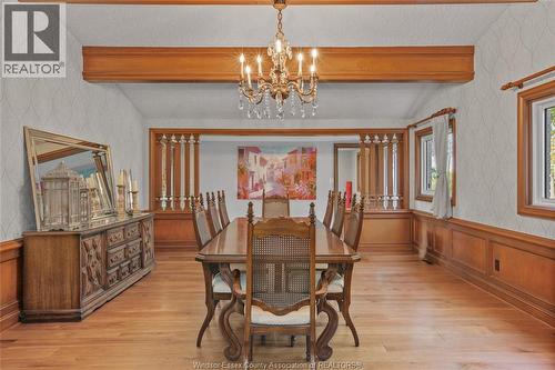5938 Concession 5 North, Amherstburg, ON - Indoor Photo Showing Dining Room
