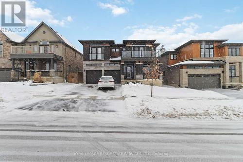 28 Lorne Card Drive, Brant, ON - Outdoor With Balcony With Facade