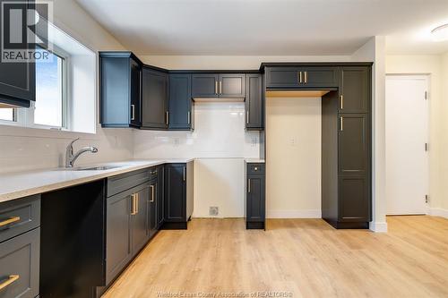 4 Bruce Avenue Unit# 4, Leamington, ON - Indoor Photo Showing Kitchen With Double Sink