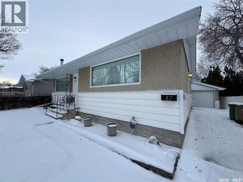 67 Milford Crescent, Regina, SK - Outdoor With Exterior
