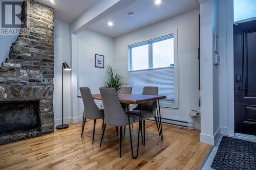 22 Henry Street, St. John'S, NL - Indoor Photo Showing Dining Room With Fireplace