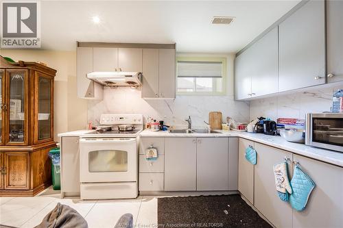 460 Shoreview Circle, Windsor, ON - Indoor Photo Showing Kitchen With Double Sink