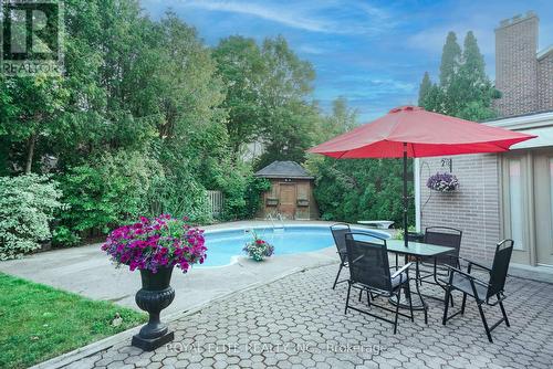 3530 Kingbird Court, Mississauga, ON - Outdoor With In Ground Pool With Deck Patio Veranda