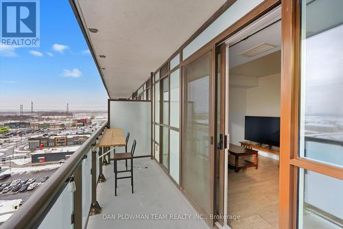 1121 - 2550 Simcoe Street N, Oshawa, ON - Outdoor With Balcony With View With Exterior