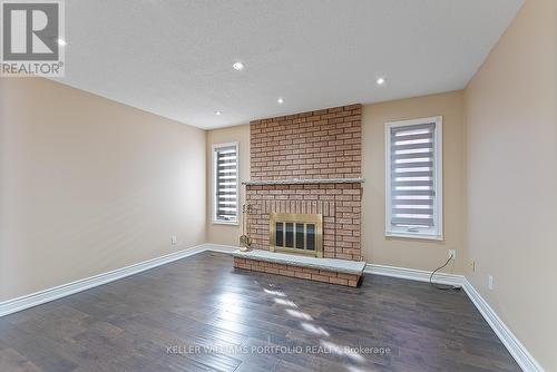 3449 Halstead Road, Mississauga, ON - Indoor Photo Showing Living Room With Fireplace