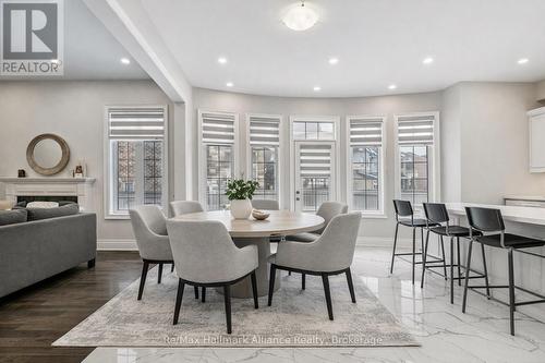 Breakfast Room (Virtually Staged) - 425 Threshing Mill Boulevard, Oakville (Jm Joshua Meadows), ON - Indoor Photo Showing Dining Room