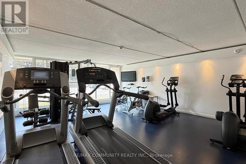 213 - 2 Glamorgan Avenue, Toronto, ON - Indoor Photo Showing Gym Room