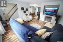 234 Lillooet Street W, Moose Jaw, SK  - Indoor Photo Showing Living Room With Fireplace 