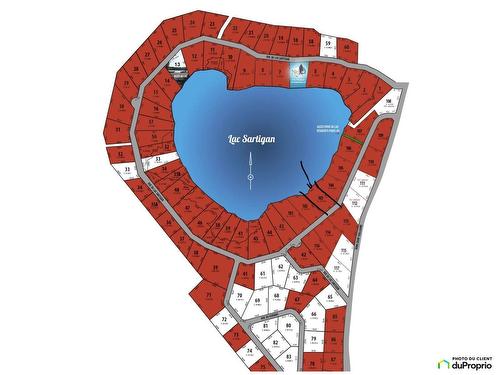 Drawing (sketch) - 103 Rue Du Lac-Sartigan, Saint-Alfred, QC 