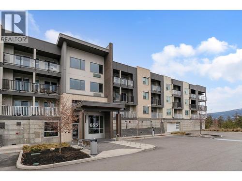 655 Academy Way Unit# 211, Kelowna, BC - Outdoor With Balcony With Facade