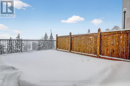 Large private terrace - 545 St Laurent Boulevard, Ottawa, ON - Outdoor