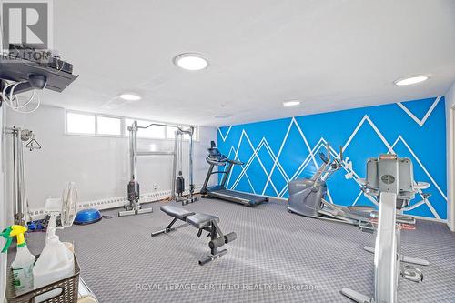 306 - 3120 Kirwin Avenue, Mississauga, ON - Indoor Photo Showing Gym Room