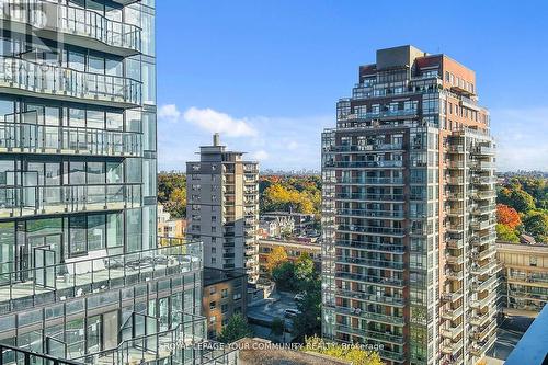1007 - 110 Broadway Avenue, Toronto, ON - Outdoor With Balcony With Facade