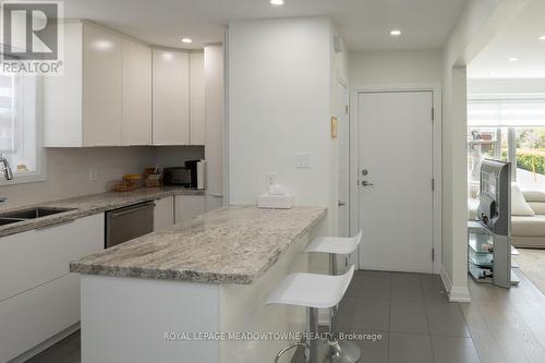 2 - 29 Broadview Avenue, Mississauga, ON - Indoor Photo Showing Kitchen With Upgraded Kitchen