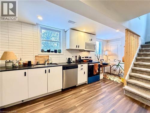 25 Krug Street Unit# 3, Kitchener, ON - Indoor Photo Showing Kitchen With Stainless Steel Kitchen