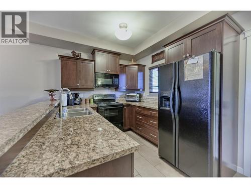 4300 44Th Avenue Unit# 109, Osoyoos, BC - Indoor Photo Showing Kitchen With Double Sink