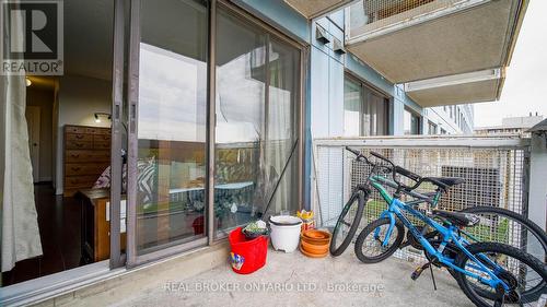 414 - 39 Kimbercroft Court, Toronto, ON - Outdoor With Balcony With Exterior