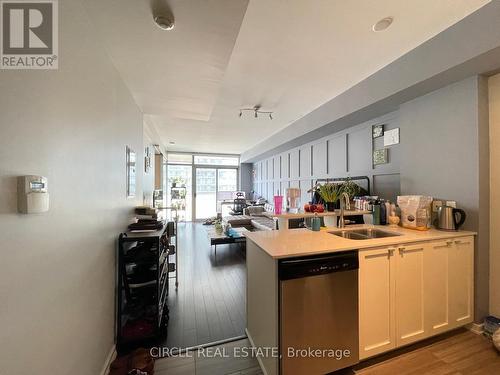 309 - 103 The Queensway Avenue N, Toronto, ON - Indoor Photo Showing Kitchen With Double Sink