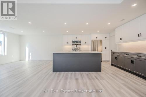 104 - 99B Farley Road, Centre Wellington (Fergus), ON - Indoor Photo Showing Kitchen With Upgraded Kitchen
