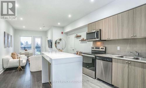 203 - 310 Broadway Avenue, Orangeville, ON - Indoor Photo Showing Kitchen With Stainless Steel Kitchen With Double Sink