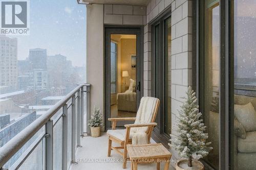Virtually Staged - 1301 - 90 George Street, Ottawa, ON -  With Exterior