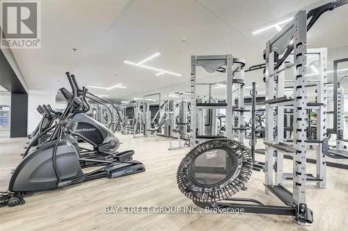 5603 - 181 Dundas Street E, Toronto, ON - Indoor Photo Showing Gym Room