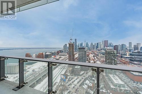 3802 - 70 Distillery Lane, Toronto, ON - Outdoor With Body Of Water With Balcony With View