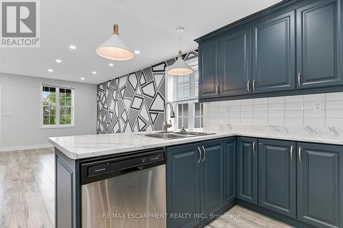 54 Craigmiller Avenue, Hamilton, ON - Indoor Photo Showing Kitchen With Double Sink