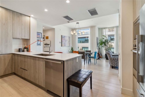 601-501 Park Pl, Esquimalt, BC - Indoor Photo Showing Kitchen