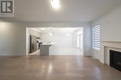 1493 Hawktail Path, Pickering, ON - Indoor Photo Showing Other Room With Fireplace