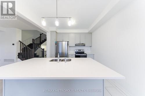 1493 Hawktail Path, Pickering, ON - Indoor Photo Showing Kitchen With Double Sink