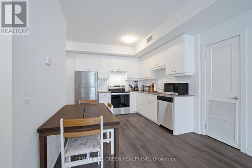 407 - 255 Northfield Drive E, Waterloo, ON - Indoor Photo Showing Kitchen With Stainless Steel Kitchen