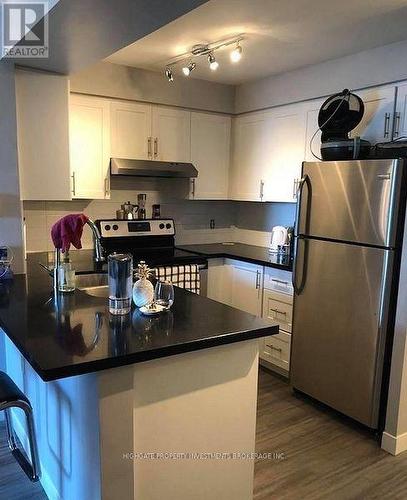 201 - 22 Olive Avenue, Toronto, ON - Indoor Photo Showing Kitchen With Stainless Steel Kitchen
