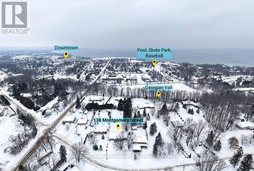 138 Montgomery Street, Meaford, ON - Outdoor With View