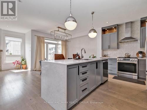 539 Compass Street, Ottawa, ON - Indoor Photo Showing Kitchen With Upgraded Kitchen