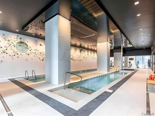 Pool - 2706-1020 Rue De La Montagne, Montréal (Ville-Marie), QC - Indoor Photo Showing Other Room