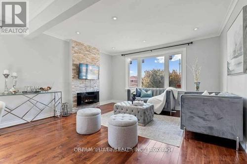 Main - 1501 Danforth Road, Toronto, ON - Indoor Photo Showing Living Room With Fireplace