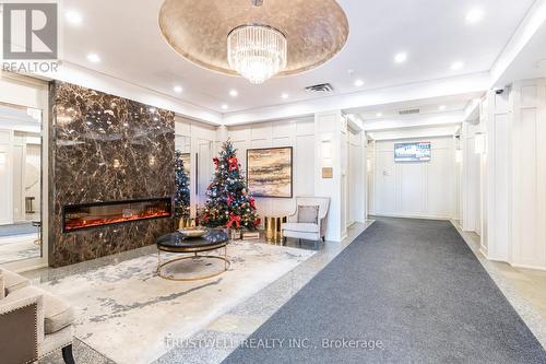 1206 - 9 Northern Heights Drive, Richmond Hill, ON - Indoor Photo Showing Other Room With Fireplace