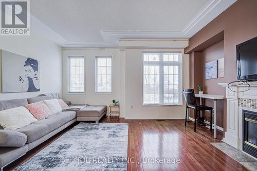 14 - 10 Post Oak Drive, Richmond Hill, ON - Indoor Photo Showing Living Room With Fireplace