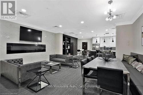 519 - 118 King Street E, Hamilton, ON - Indoor Photo Showing Living Room With Fireplace