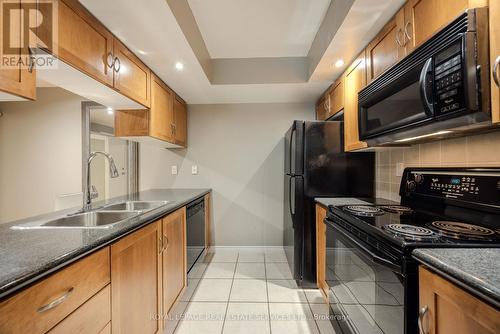 210 - 270 Wellington Street W, Toronto, ON - Indoor Photo Showing Kitchen With Double Sink