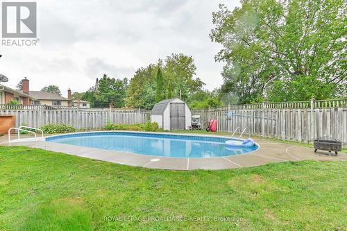 22 Briarwood Crescent, Belleville (Belleville Ward), ON - Outdoor With In Ground Pool With Backyard