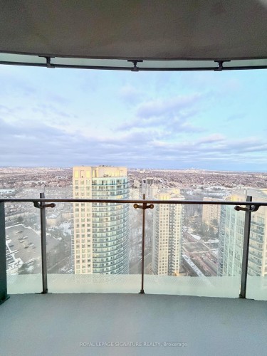 3703-50 Absolute Avenue, Mississauga, ON - Outdoor With Balcony With View
