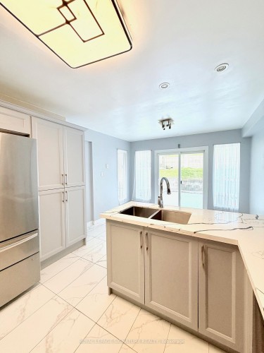 Room 1-41 Broadbridge Drive, Toronto, ON - Indoor Photo Showing Kitchen With Double Sink