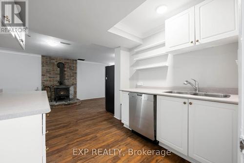 Basement Suite - 994359 Mono-Adjala Townline, Adjala-Tosorontio, ON - Indoor Photo Showing Kitchen With Double Sink