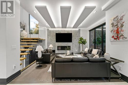 417 Union Street, Oakville, ON - Indoor With Fireplace