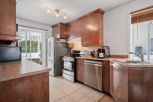 Kitchen - 1006  - 1010 Rue Marcil, L'Assomption, QC - Indoor Photo Showing Kitchen With Double Sink
