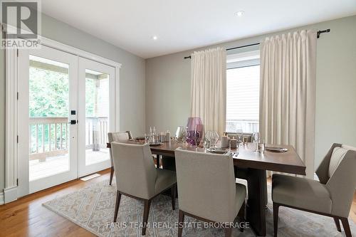 Digitally Staged - 104 Knox Road E, Wasaga Beach, ON - Indoor Photo Showing Dining Room